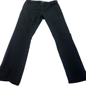 Polo Ralph Lauren Varick Slim Straight 5 Pocket Black Jeans 34x32